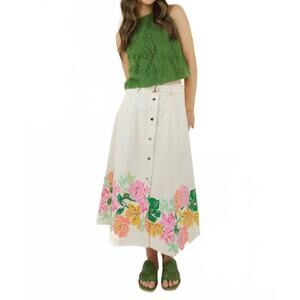 NEW LAROQUE haven maxi skirt in boardwalk